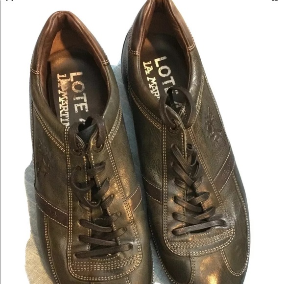 La Martina Scarpa Uomo Camoscio-Tex Fabric LFM211.050.2180 Taglia 40 Colore  Bianco